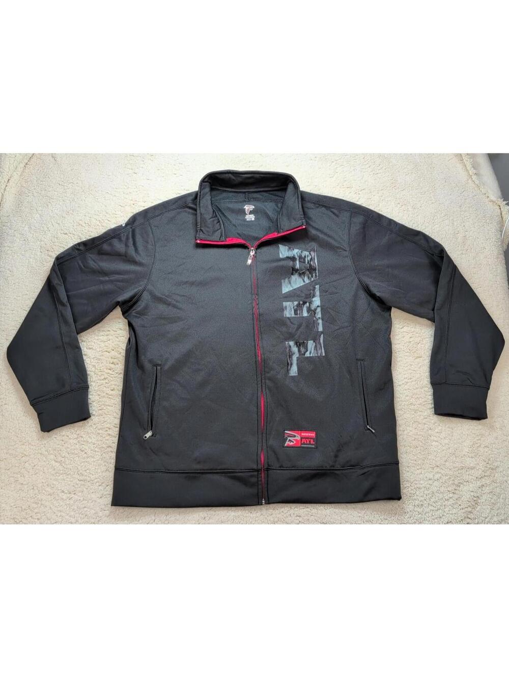 Atlanta Falcons Member Exclusive Men’s XL Black Full Zip Reserve Jacket NFL